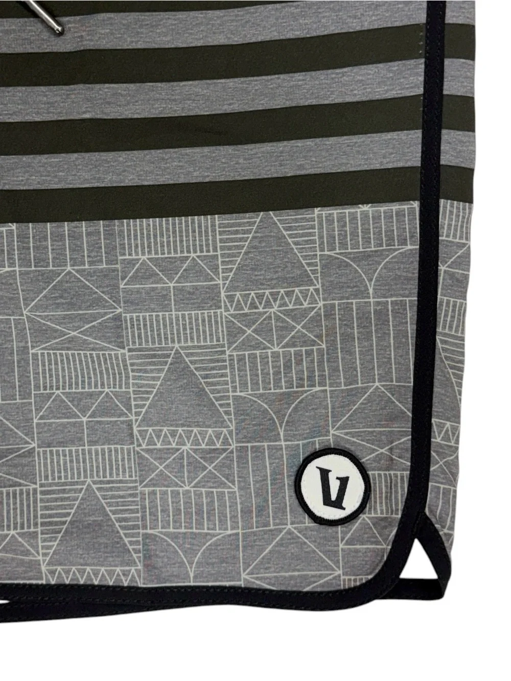 Vuori Cruise Board Shorts Mens 34 Grey 7” Performance Swim Beach Surf Trunk V314